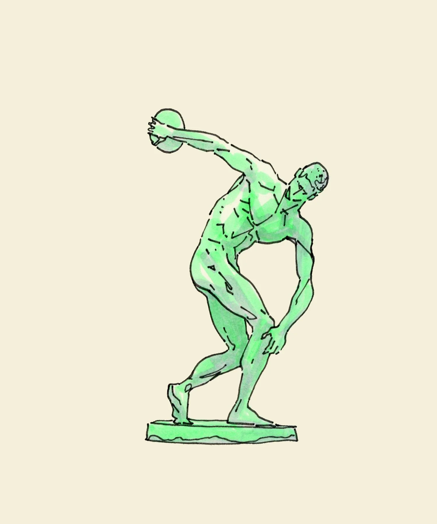 Individual Statue Sticker