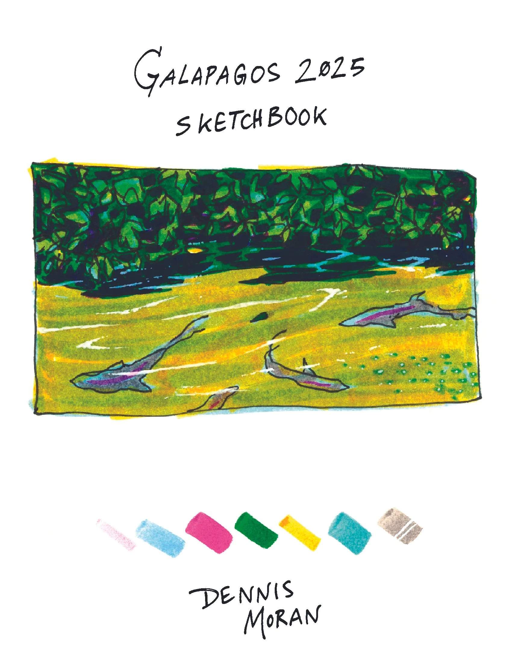 Galapagos Sketchbook Zine