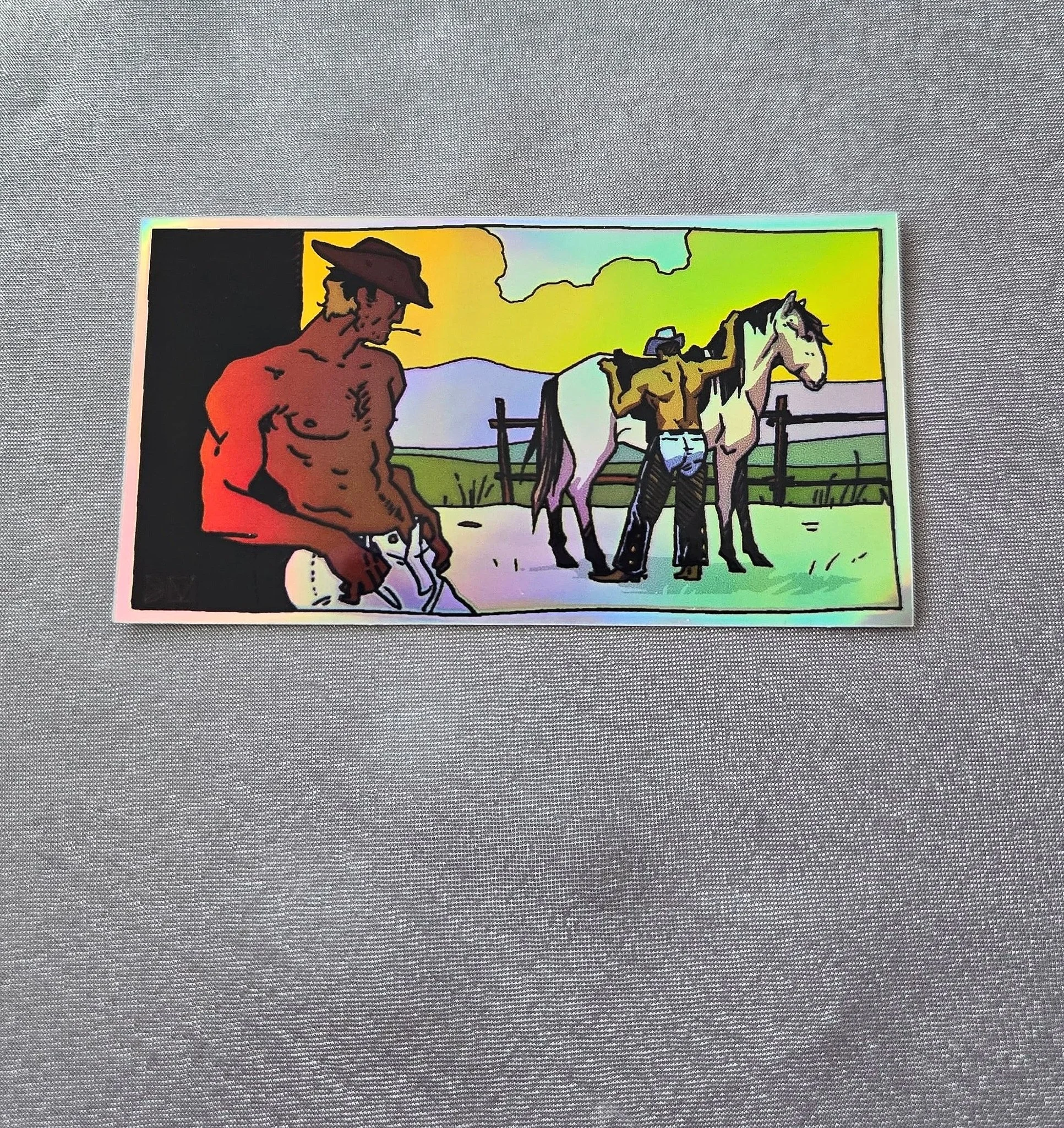 Cowboy Sticker