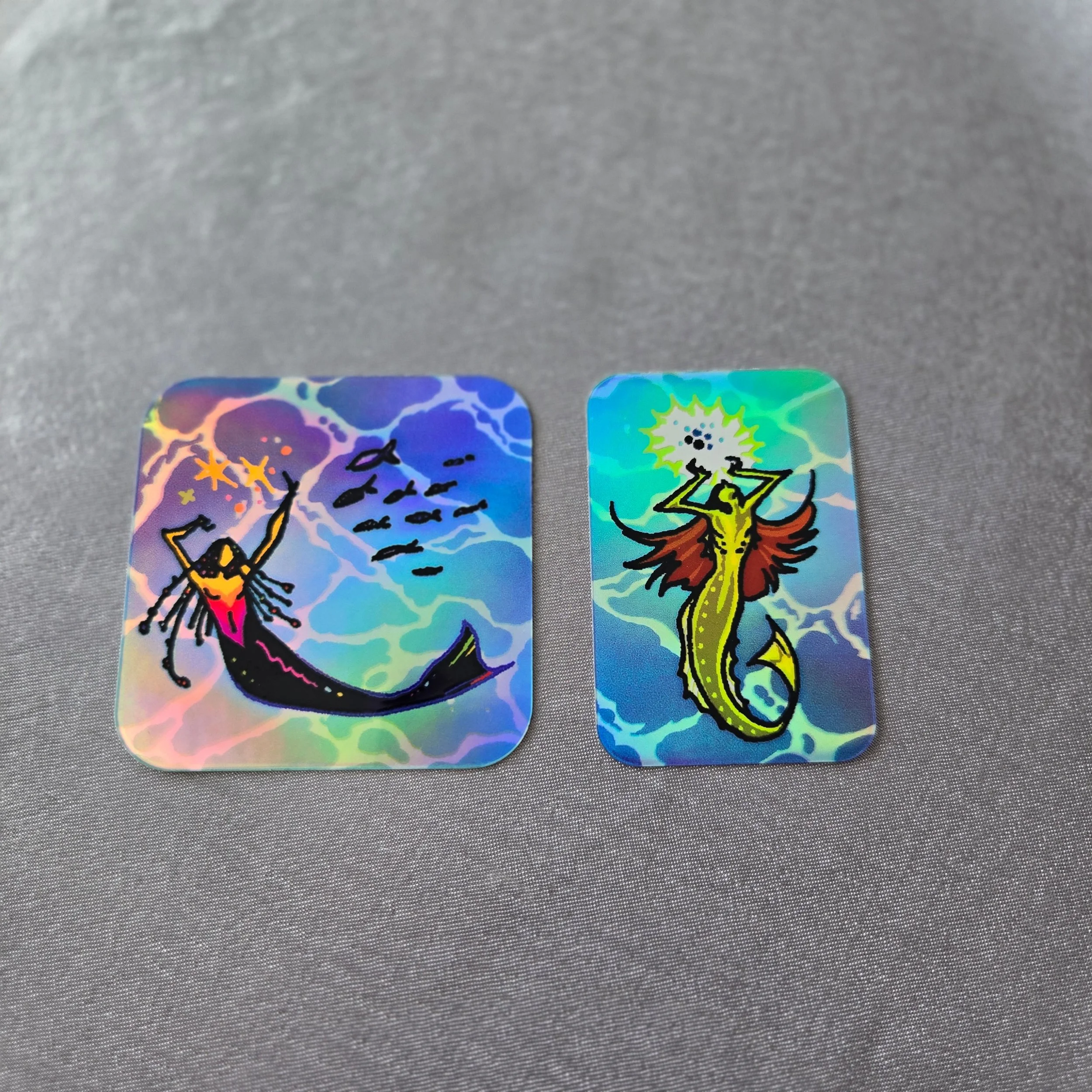 Mermaid Sticker Duo