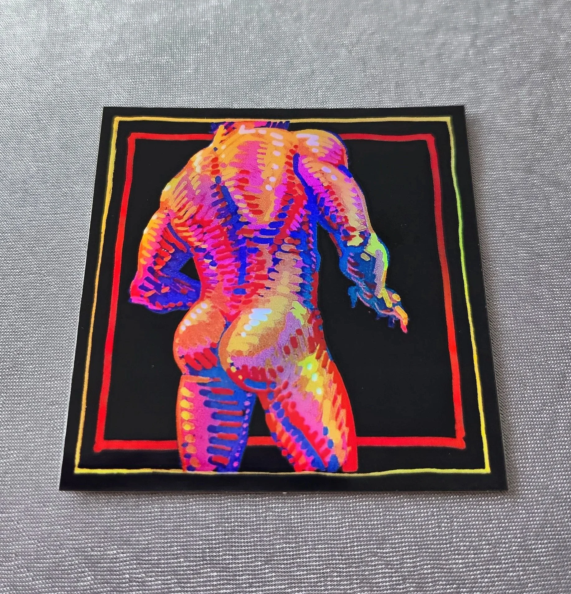 Neon Beefcake Sticker