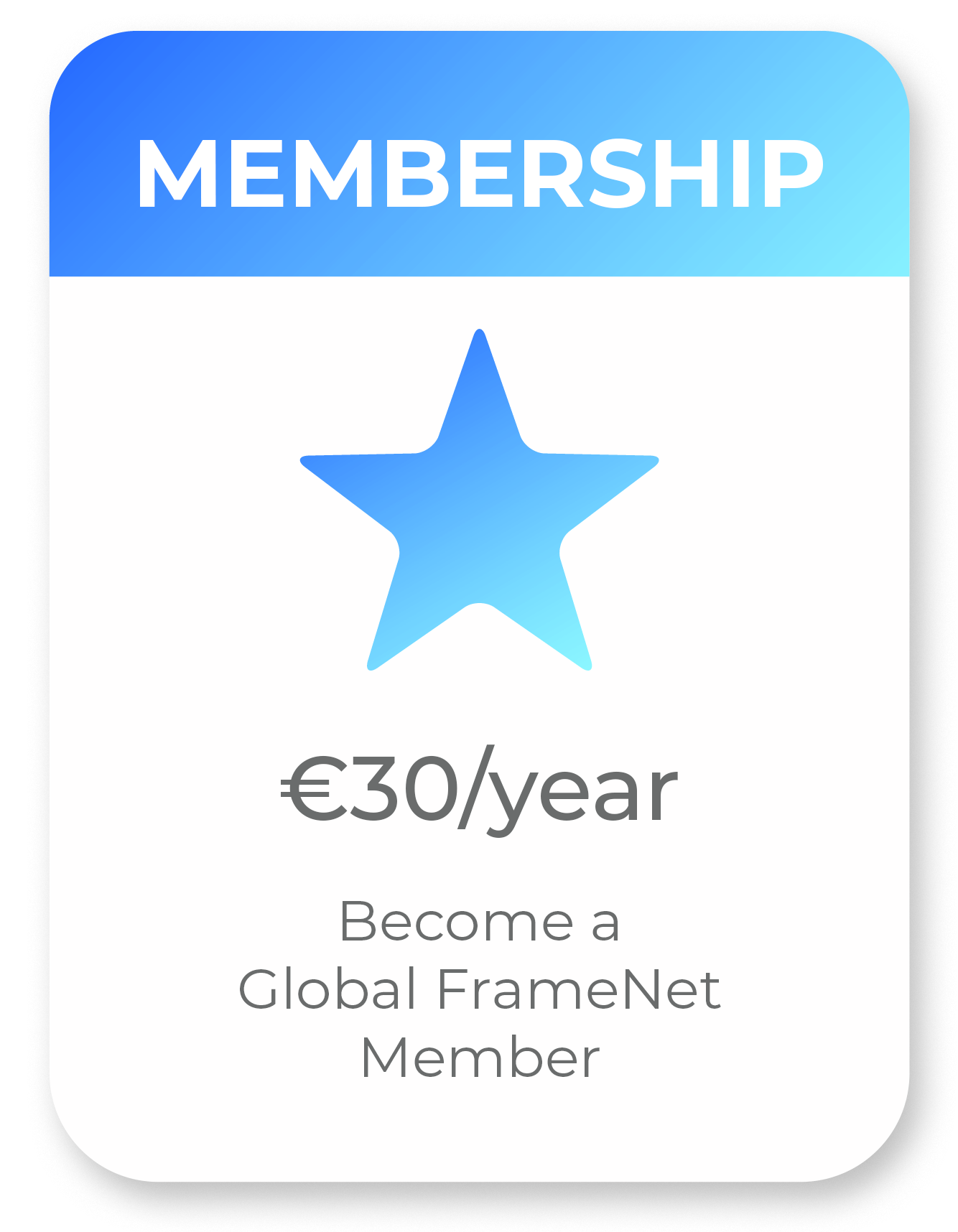 Global FrameNet Association Membership