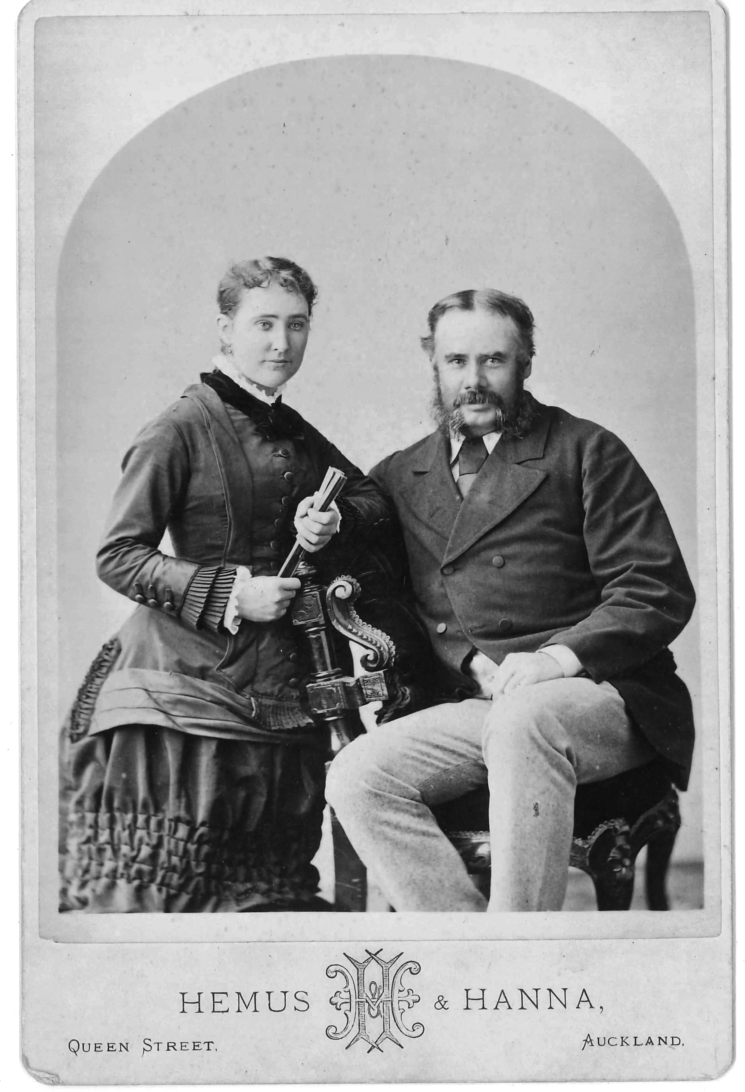 Allan Kerr Taylor and his wife Sophia Kerr Taylor