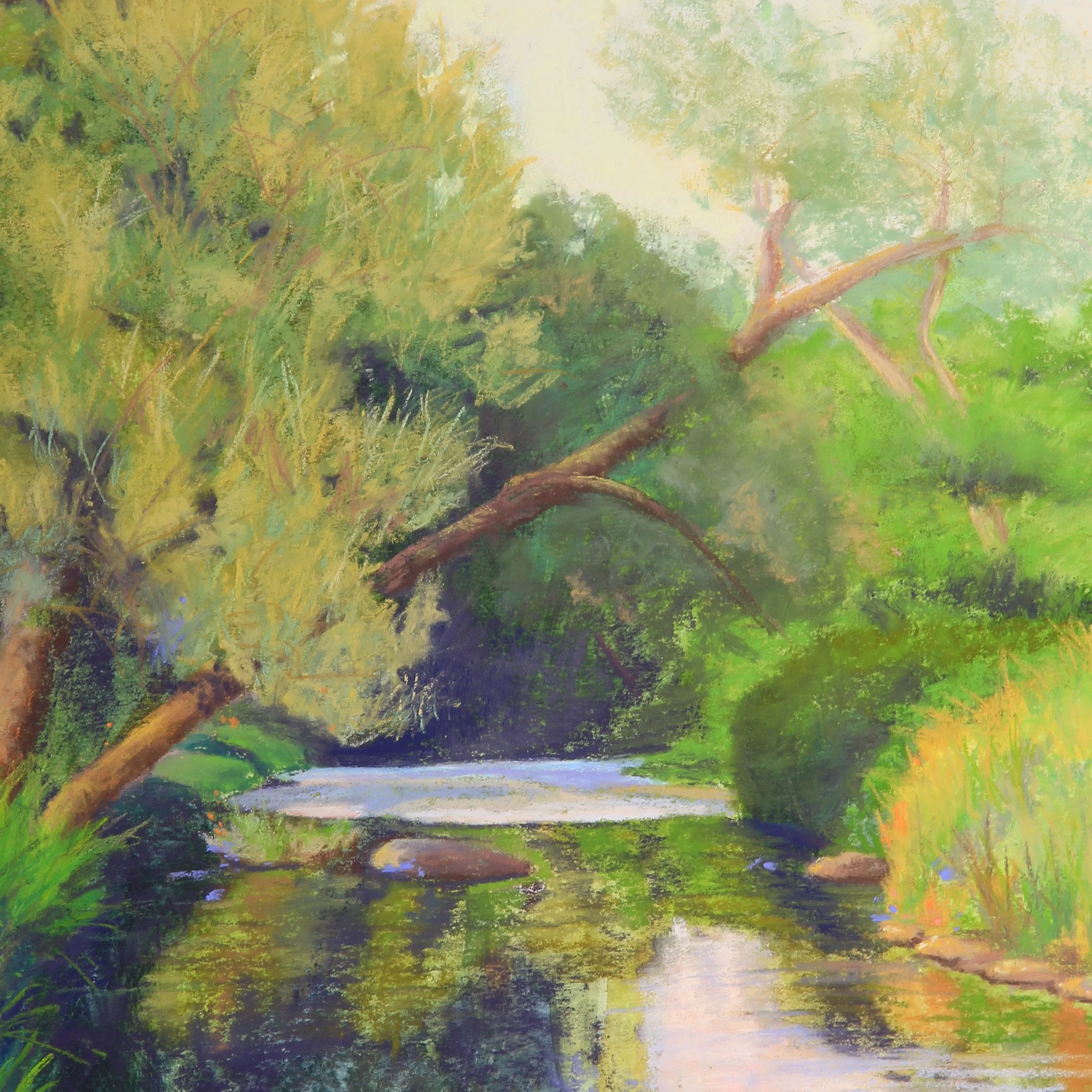 L'eau est basse, plein air