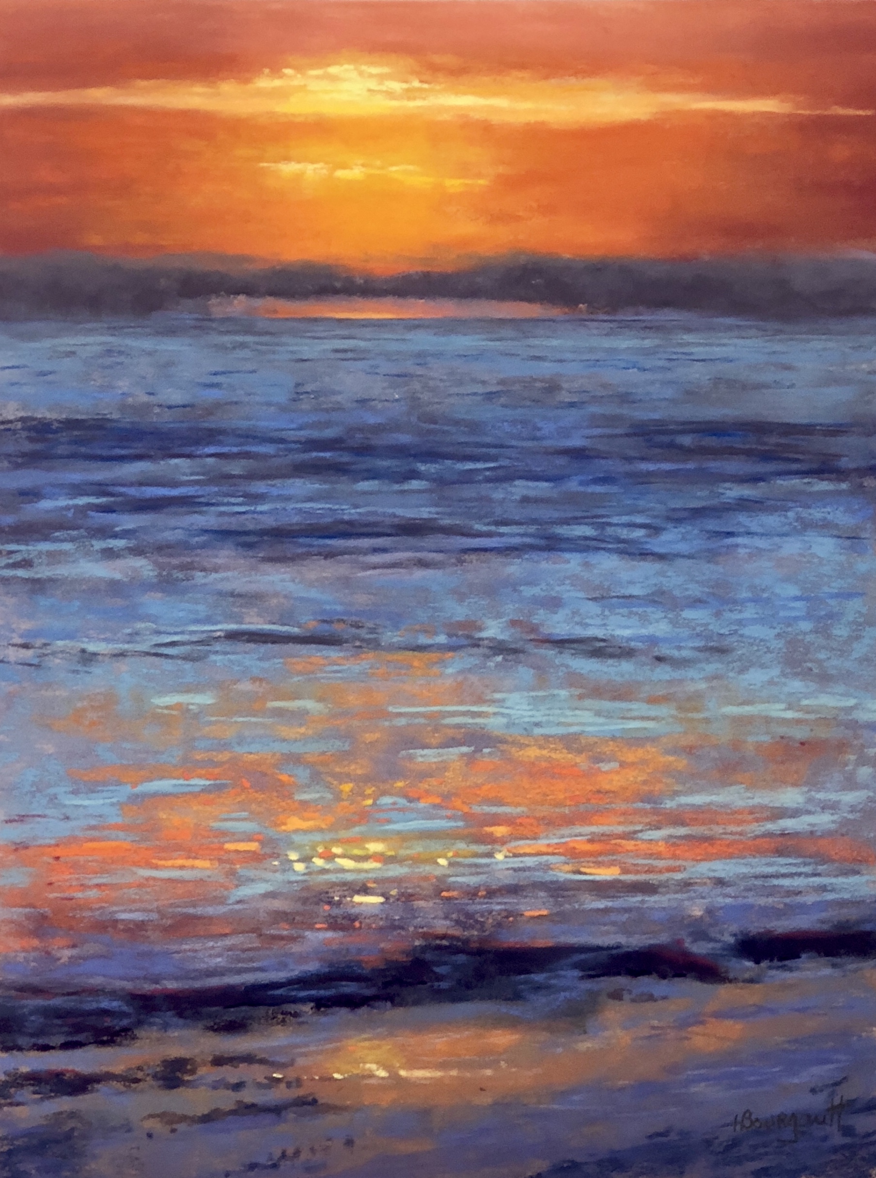 Crépuscule sur le Golfe du Mexique