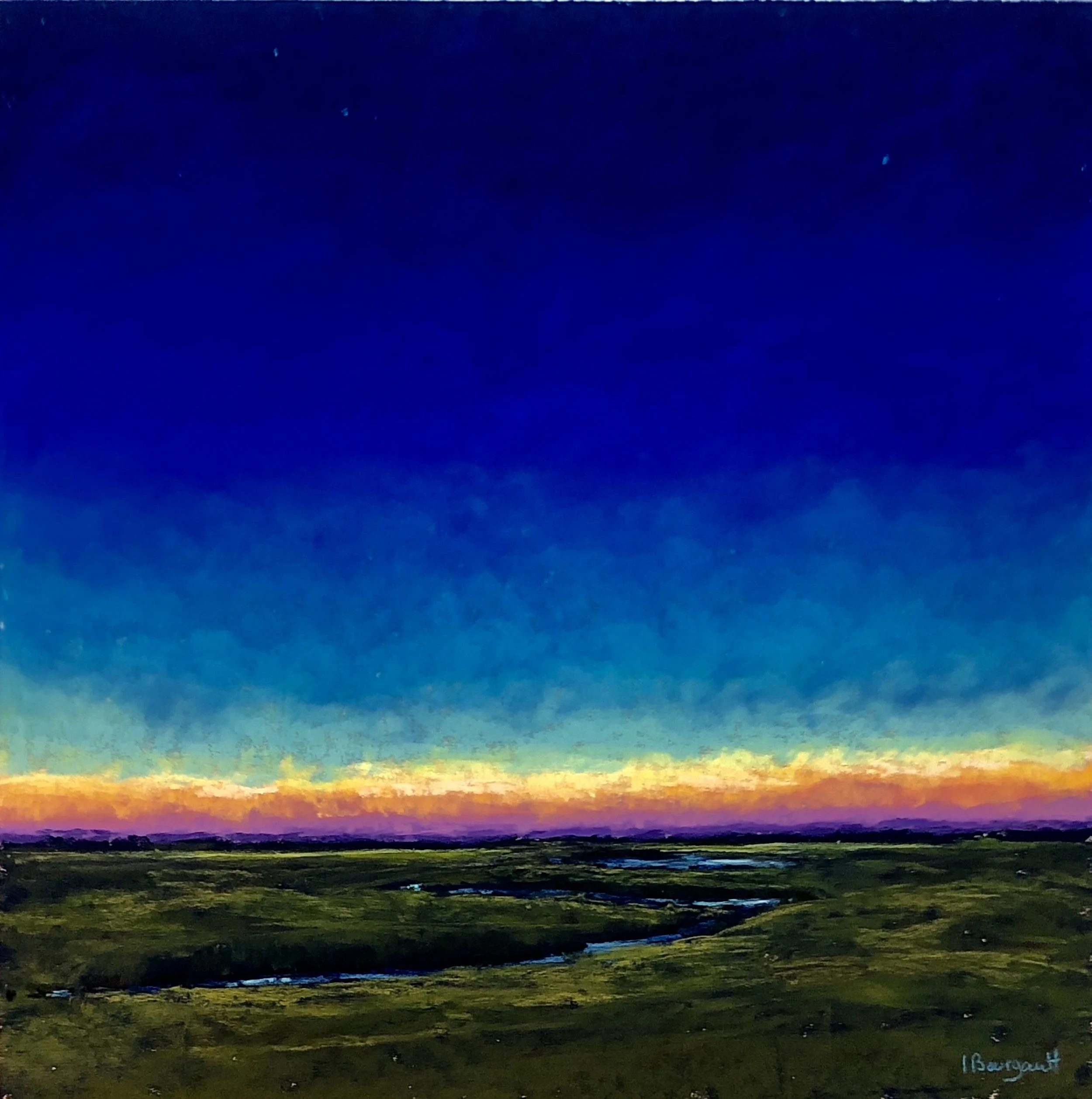 Le Marais aux cerises, fin de soirée