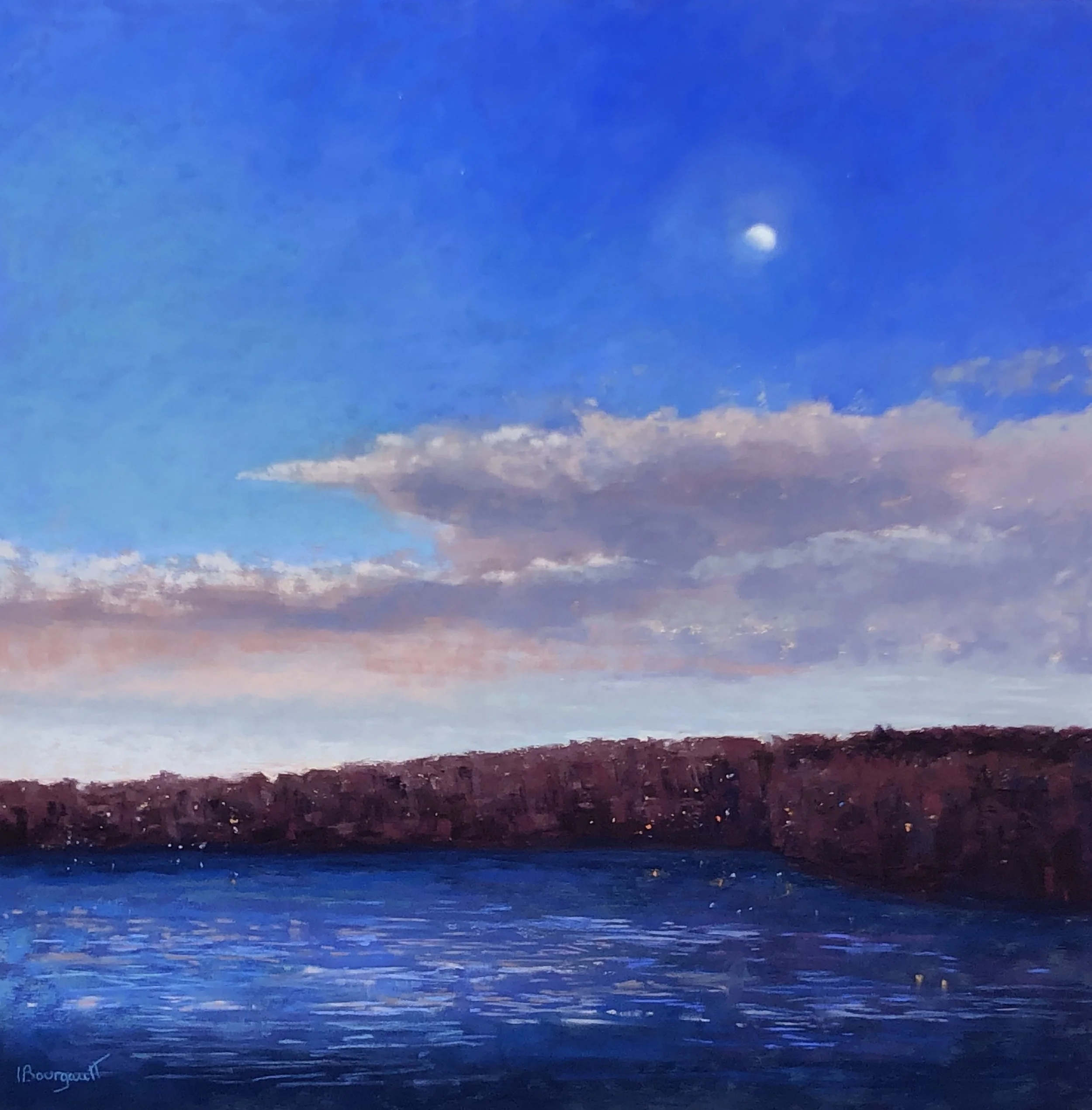 Début de soirée, automne, Magog