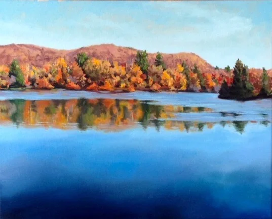Miroir d'automne, Étang Sally / Autumn Mirror, Sally Pond