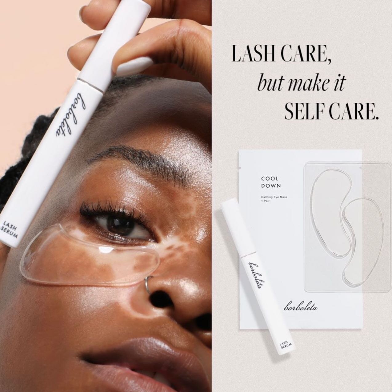Monday morning ritual: Borboleta Lash Serum + Borboleta Cool Down Eye Patches 😍
Get yours at BorboletaBeauty.com!