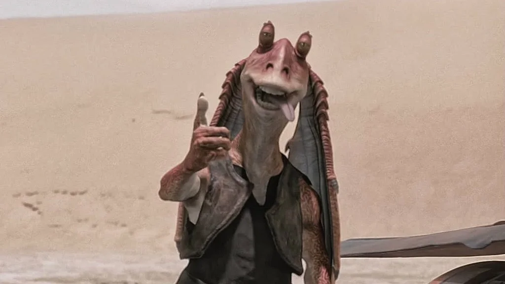 Meesa called Jar Jar Binks