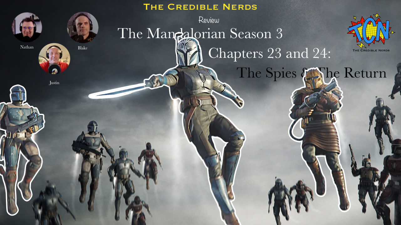 The Mandalorian Season 3: Chapters 23 and 24 - The Spies and The Return Review episode artwork