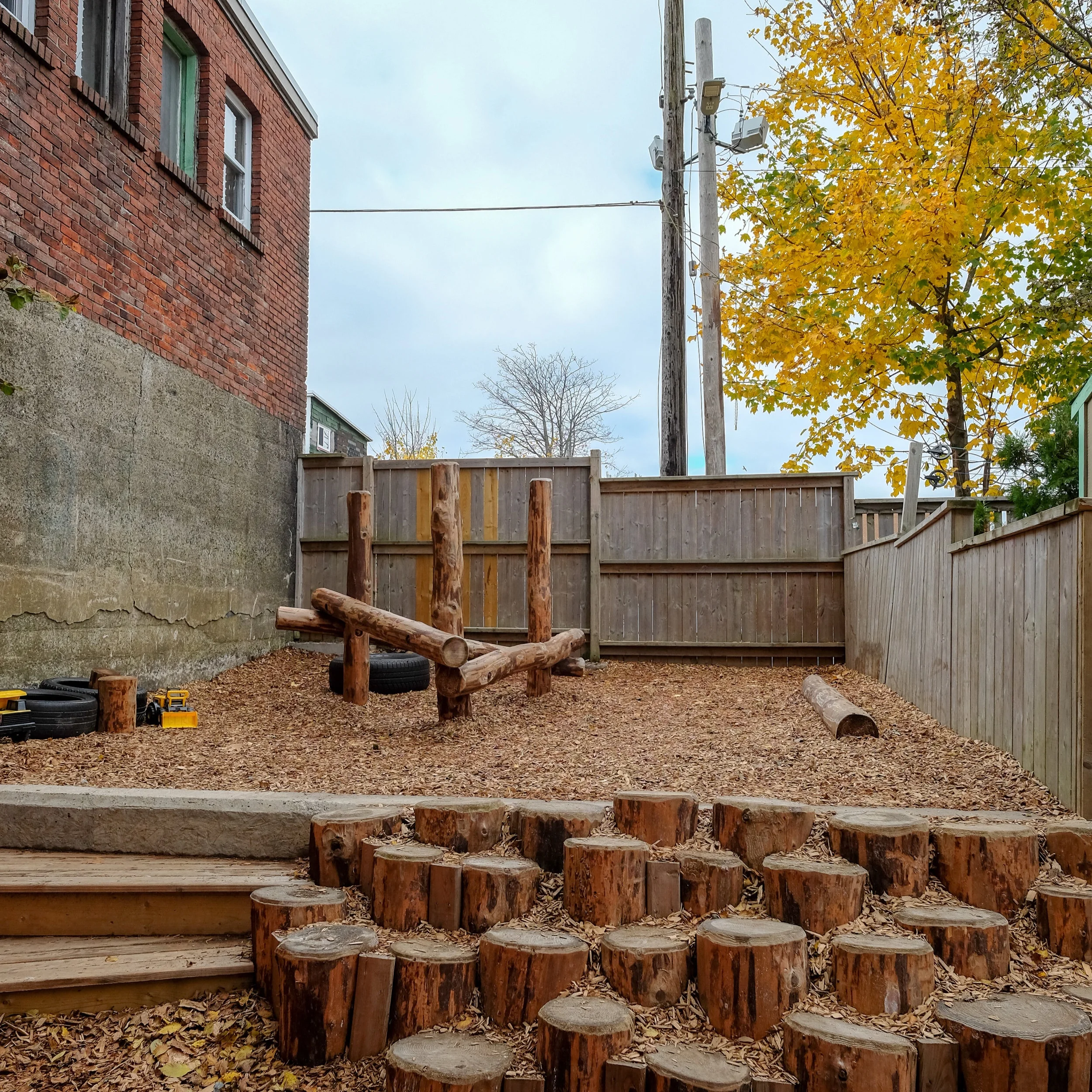 Tiny lab daycare natural playground