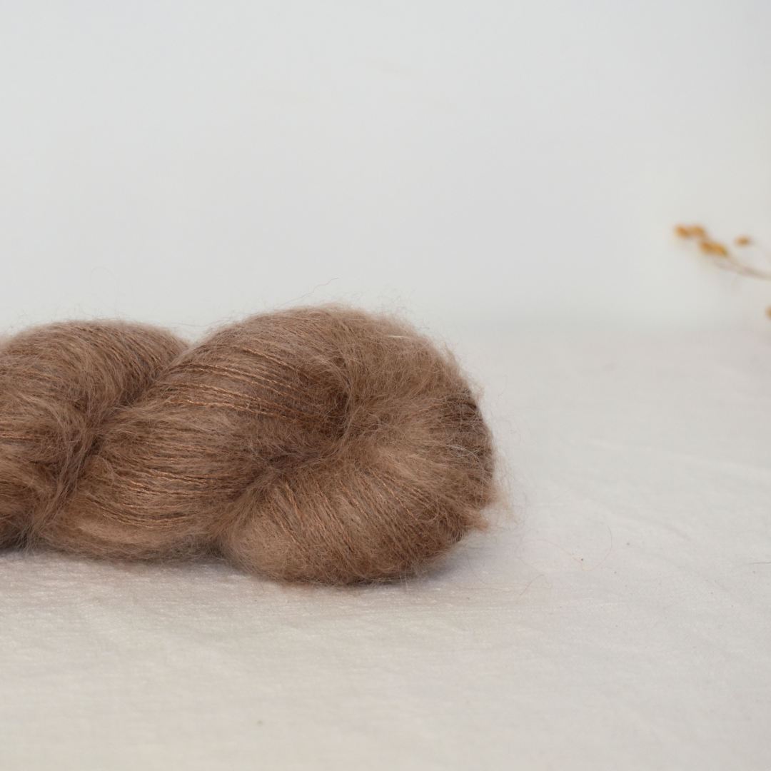 N° 2 - Kid Mohair & Soie / ARGILE