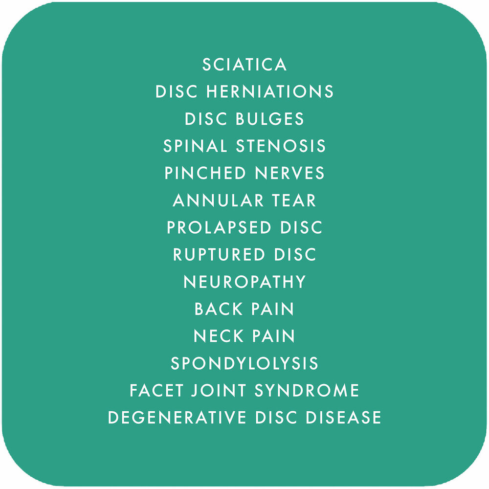 Spine &amp; Disc Conditions (Copy) (Copy)