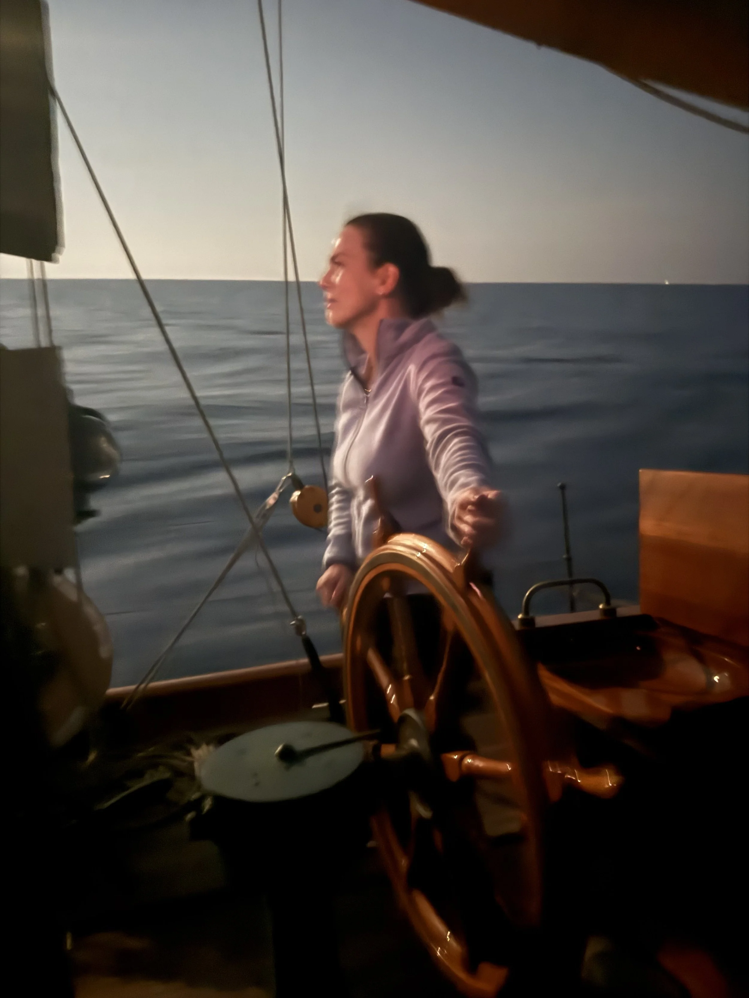Angélique Abela à la Barre de SUMURUN 1914
