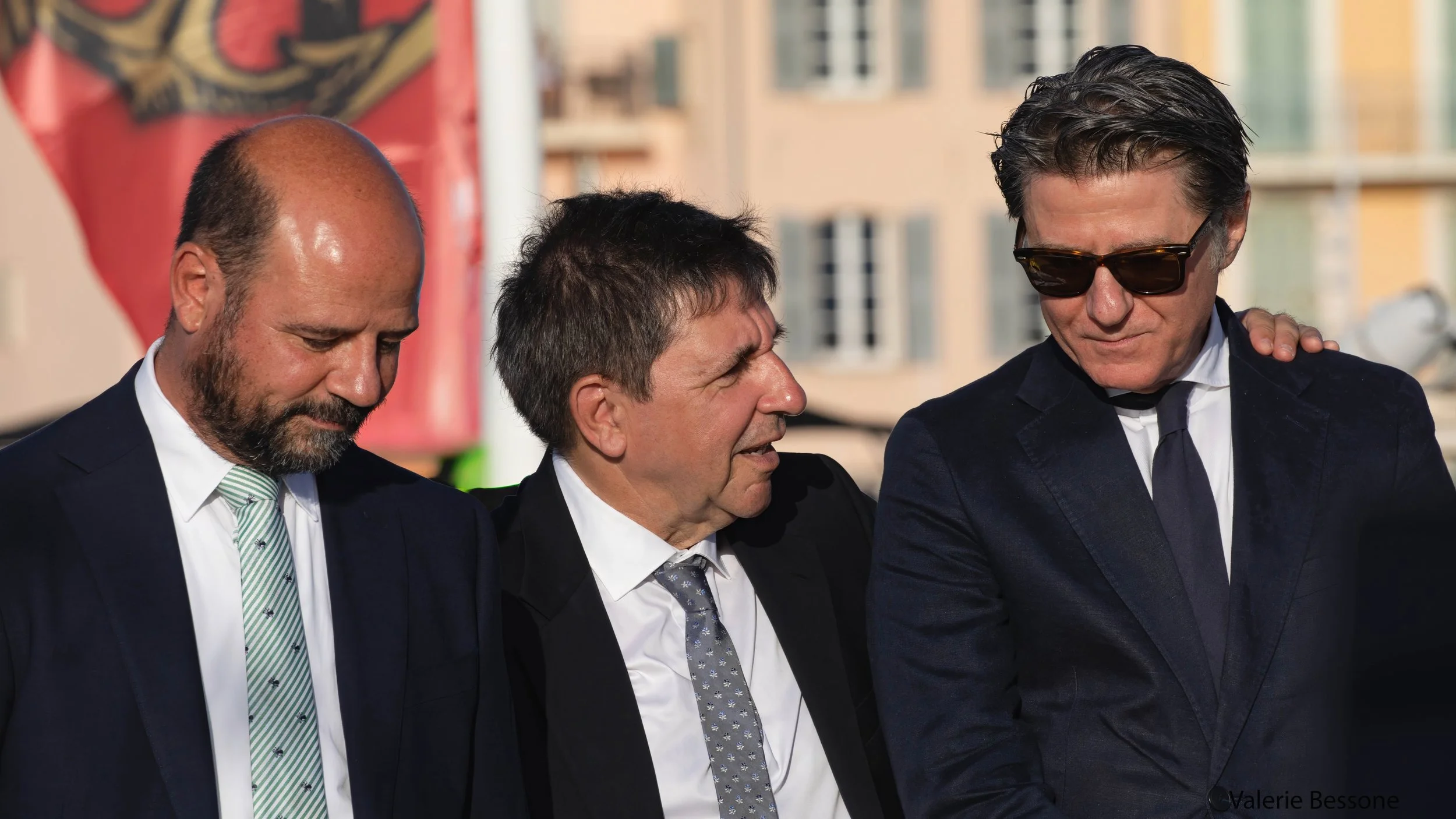 Claude Zammit Trevisan directeur de Malta Tourisme Authority, Pascal Perez Consul de Malte à Nice, SE Pierre-Clive Agius ambassadeur de Malte en France