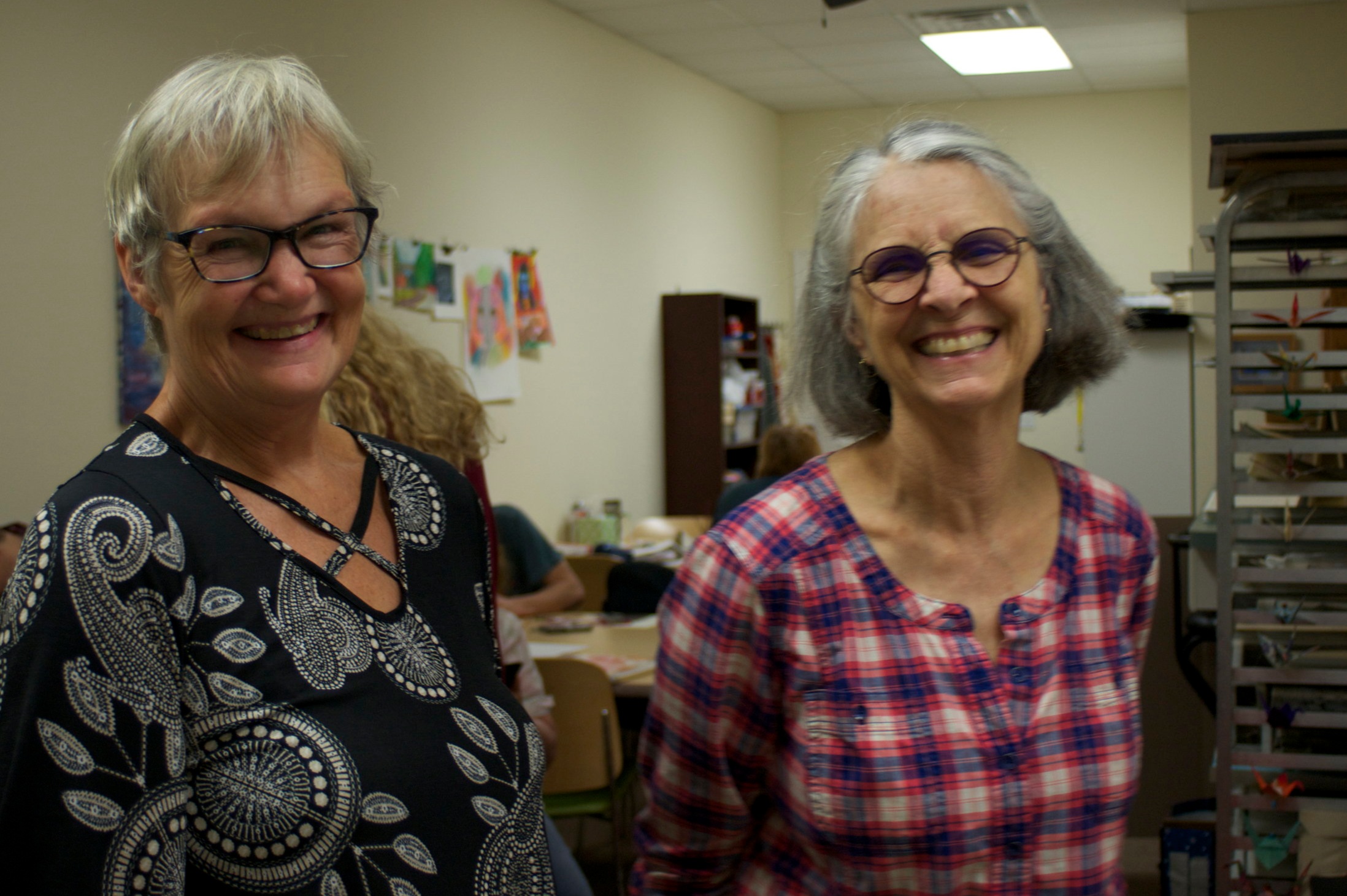 Elaine Davis and Martha Falsetta