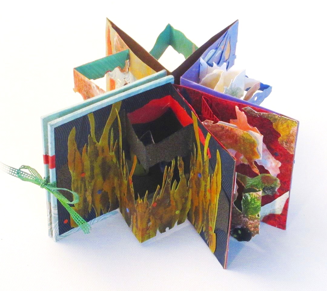 Book Making Class In The Art Room