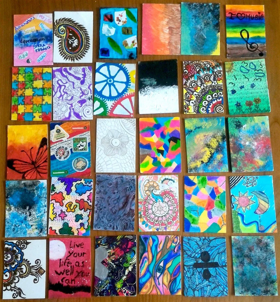 Workshop Wednesday: Artist Trading Cards