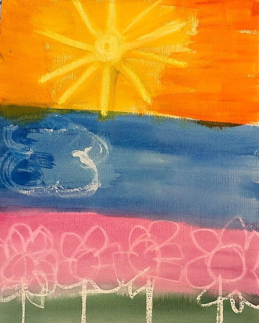 Today for Therapeutic Thursday (4/18/24 from 5:30 pm - 7:30 pm), we will be creating watercolor resist paintings. Using oil pastels and watercolor, we will create a piece of artwork that communicates feelings we have that may be difficult to reveal t