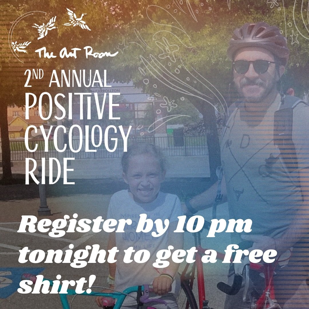 We&rsquo;ve extended the chance for everyone to get a free shirt with their Positive Cycology Ride registration until 10 pm tonight!👕🚲

Register through the link in our bio!