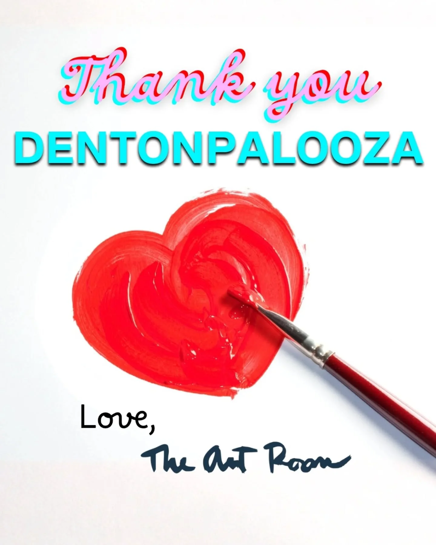 @dentonpalooza has once again brought attention to and supported the health of our community, and we are so grateful. Last weekend's Dentonpalooza 5 ticket sales went to The Art Room, @dmacdenton, and @leukemiatexas.&nbsp;

Thank you, Dentonpalooza. 