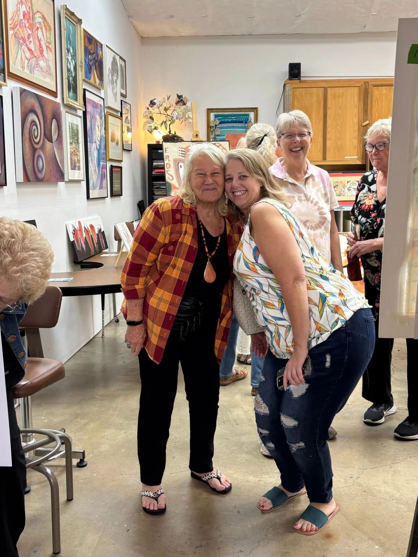 Thank you to everyone who came out yesterday for our open house of our fundraising auction, Hidden Treasures. It was wonderful to have such great company. ❤️
.
.
Our online fundraising auction for these works is live now through Nov. 23, 8:00pm CT: f