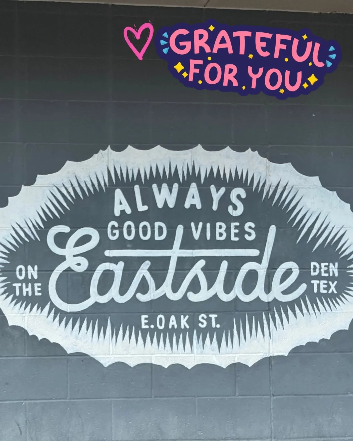 Giving thanks to the longtime support we receive from&nbsp;@eastsidedentontx . Thank you for hosting our upcoming May 2026 Positive Cycology Ride!

We're so grateful for your generous support of The Art Room.
.
.
#Thankful