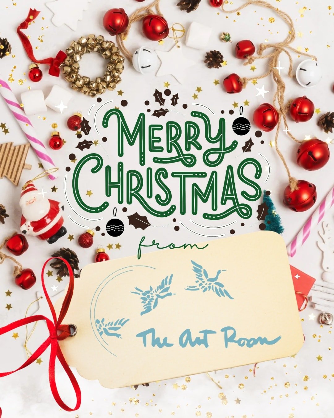 🎄 Merry Christmas from The Art Room ❤️🖌️