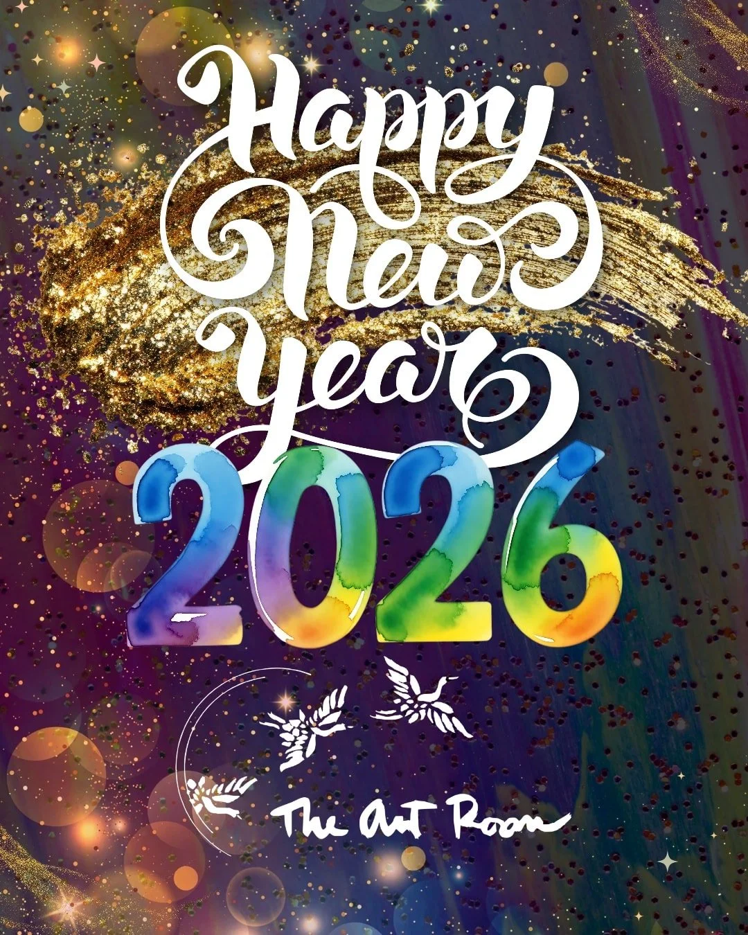 💖🥳🎉 The Art Room wishes you a wonderful 2026! 🎉🥳💖