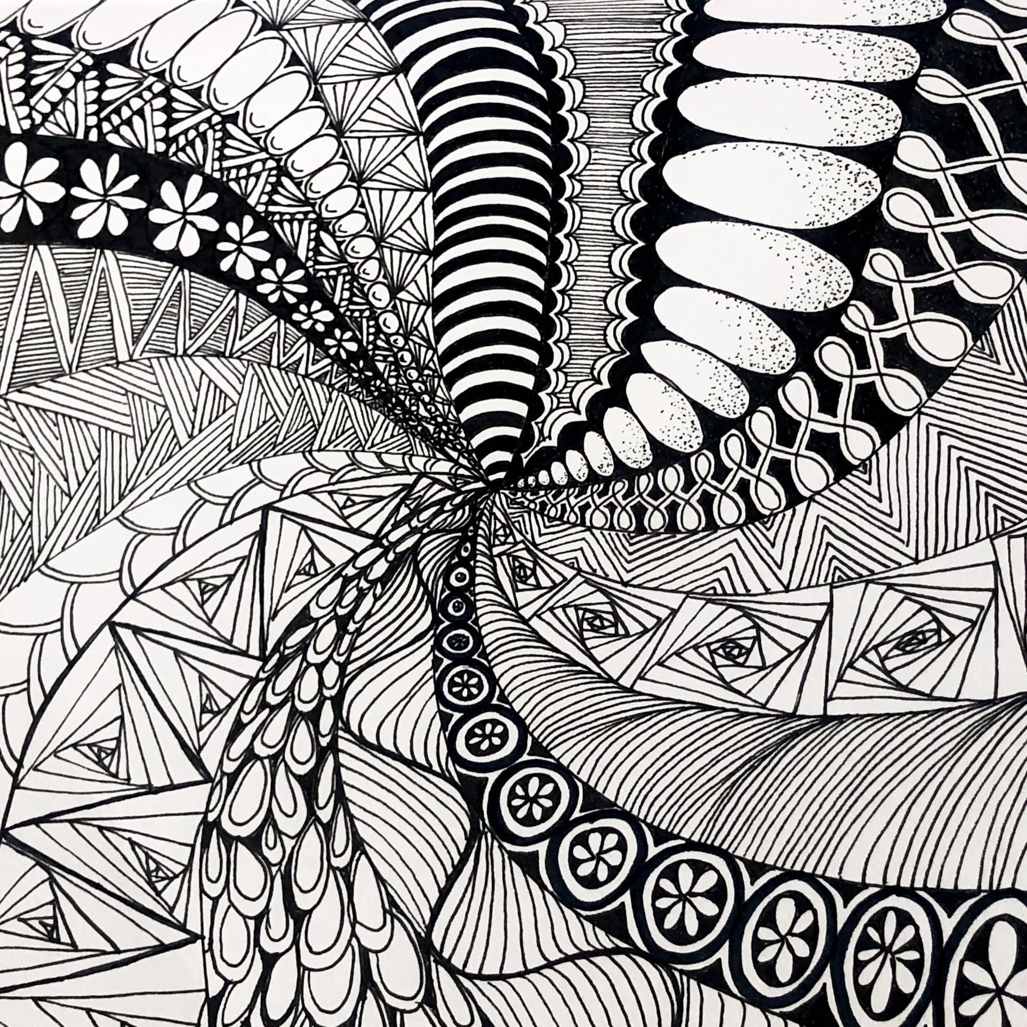 Denton Main Street Assoc. Wellness Walk: Zentangles Class (open to the public)