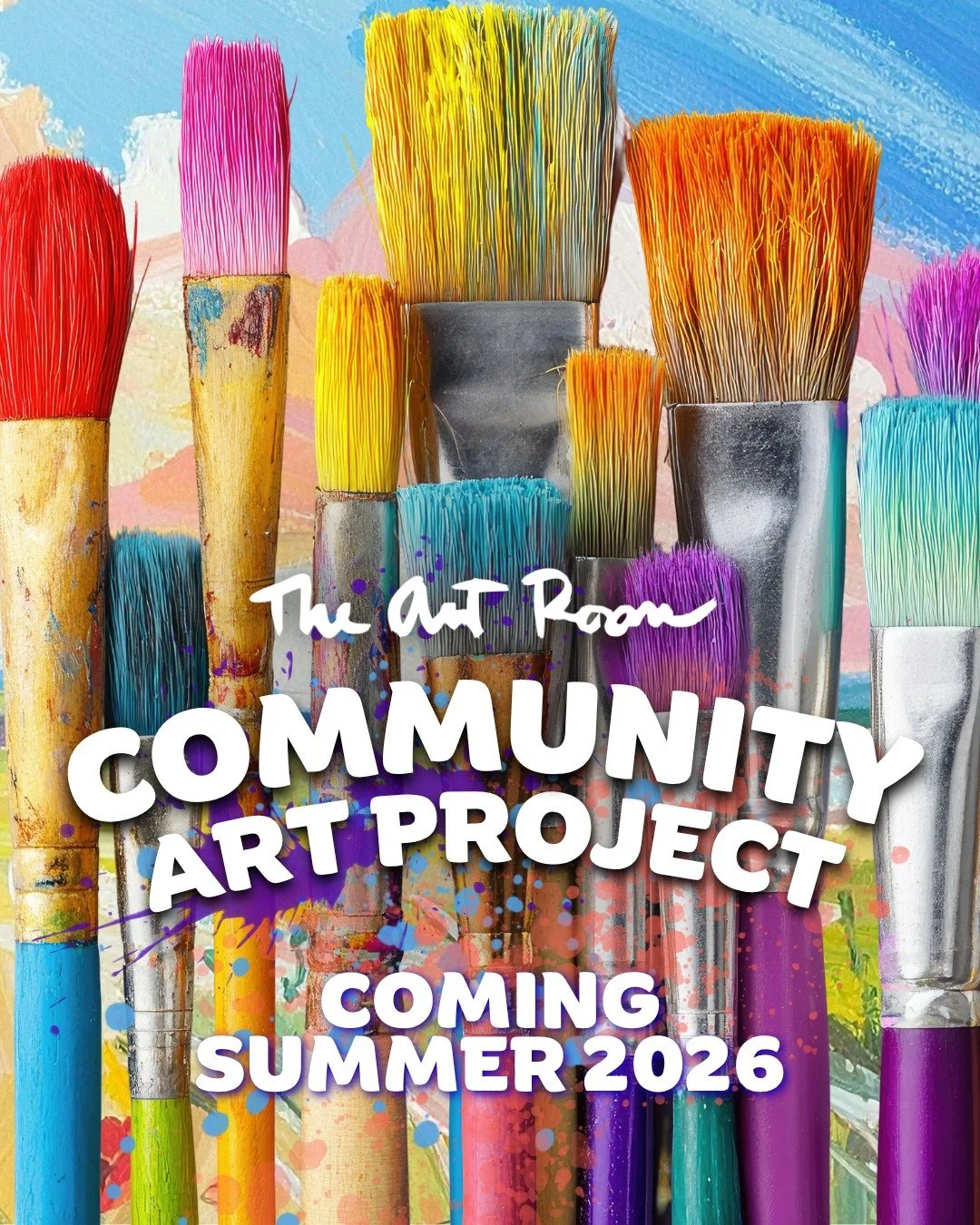 Watch this space: our annual Community Art Project is coming this summer! We hope you'll take part.

The annual Art Room's Community Art Project invites the community&mdash;including The Art Room Members, volunteers, and the community at large&mdash;