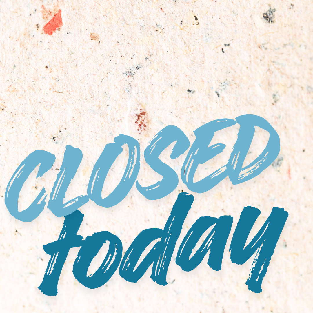 The Art Room is closed today