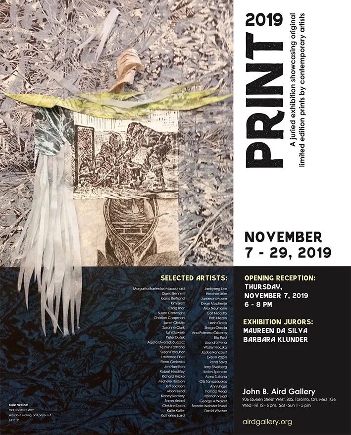 Super excited to be part of my first print show at Aird Gallery ! I’ll be selling a framed copy of ‘Facial Features’, Risograph Print, 11.5”x17”, 2019. Opening is November 7th, through to the 29th.