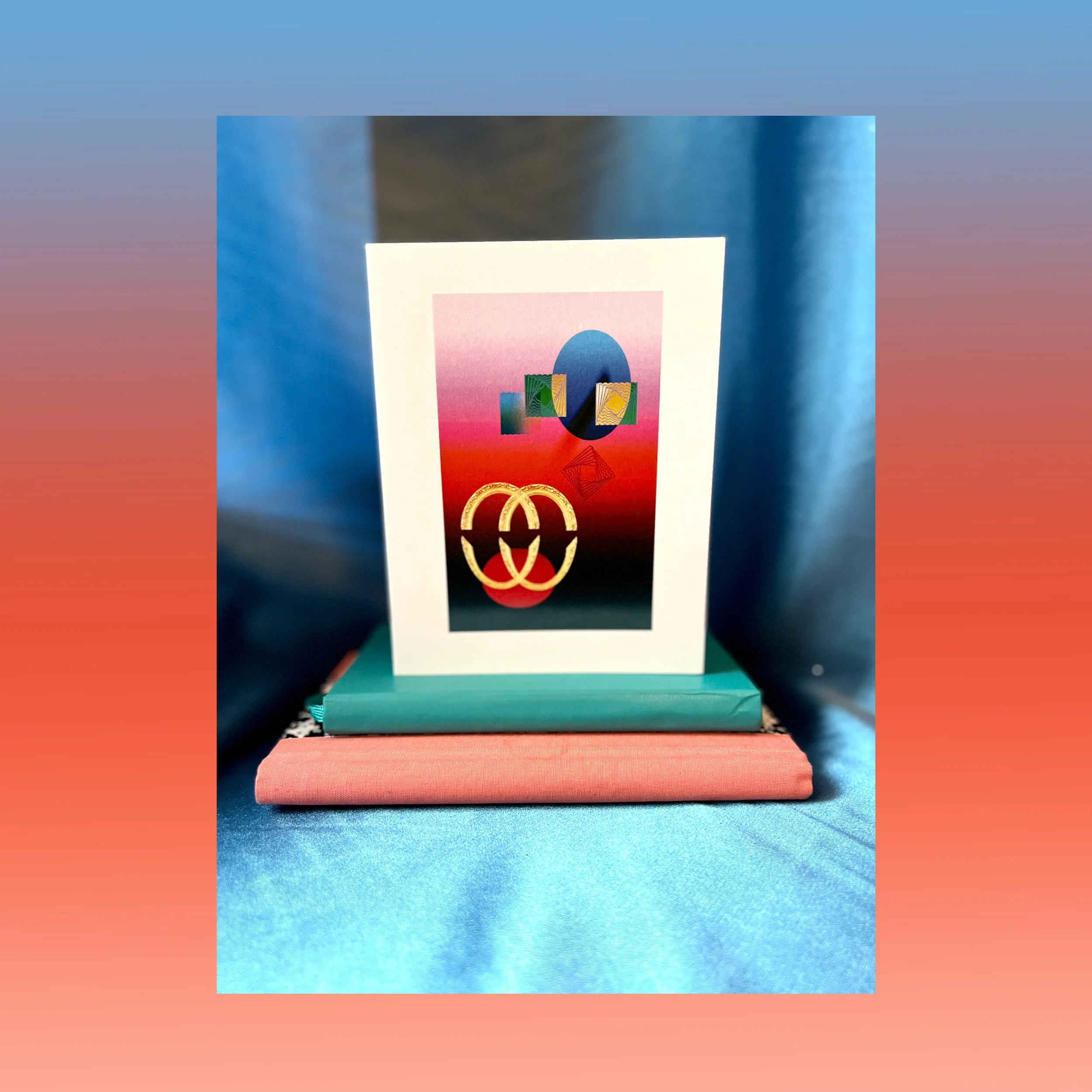Mirror in the Bathroom Greeting Card — Katie Kotler Art