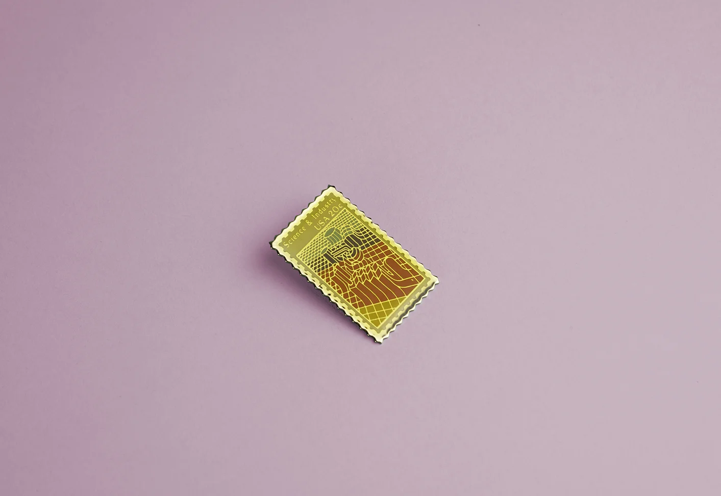 Soul Bass Enamel Pin