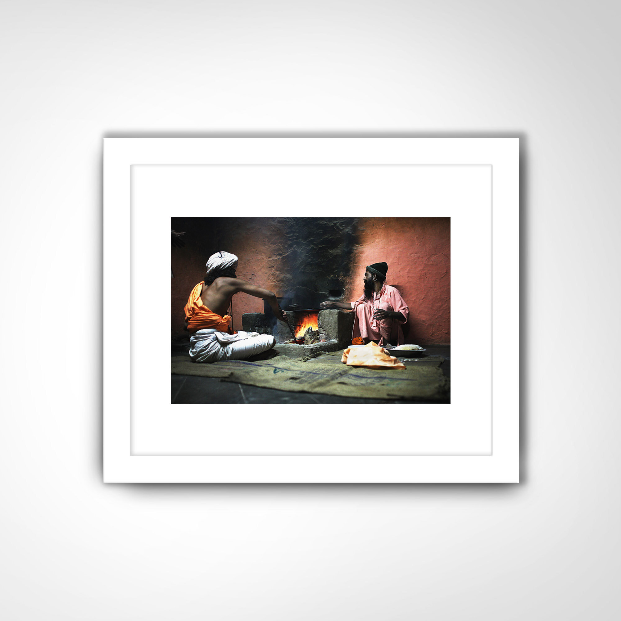 INDIA | The Saddhus' dinner