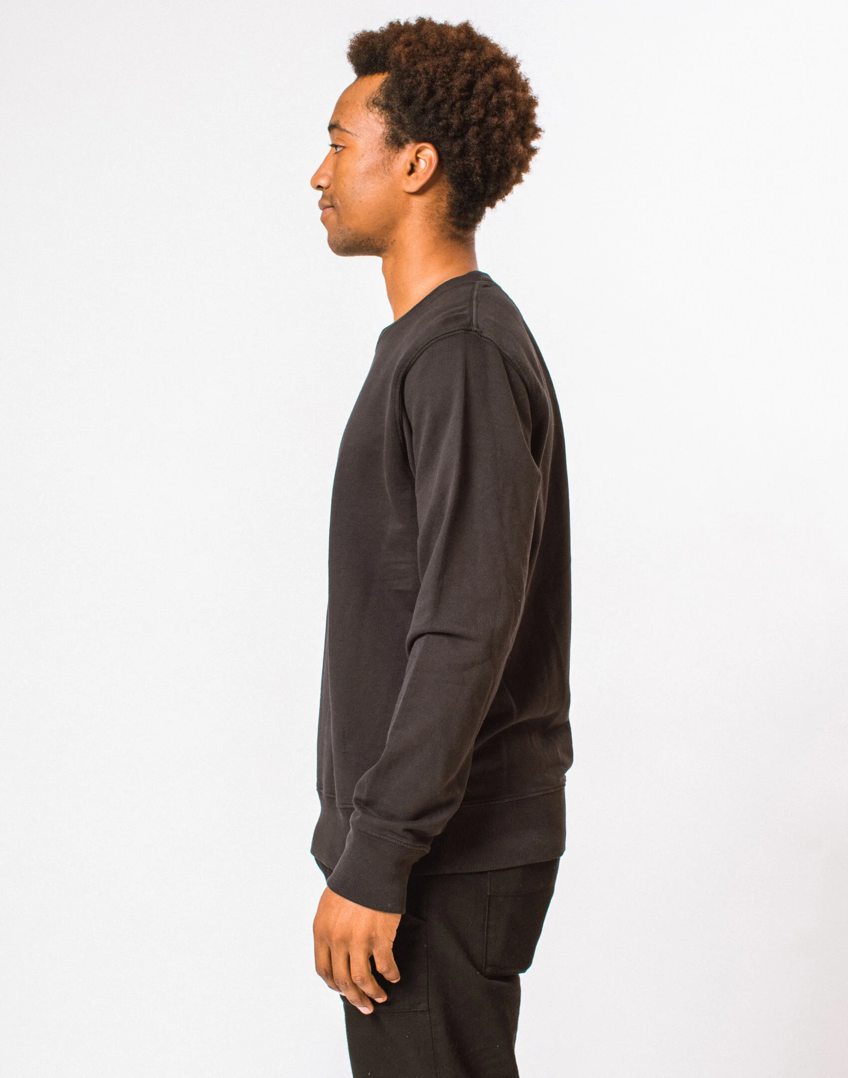 Mayson Clothing — Black Pima Sweatshirt