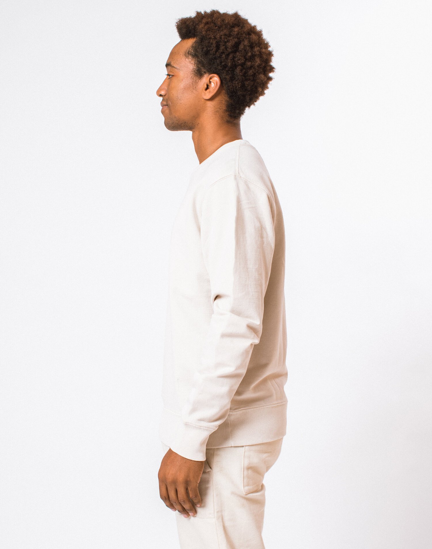 Mayson Clothing — Bone Pima Sweatshirt