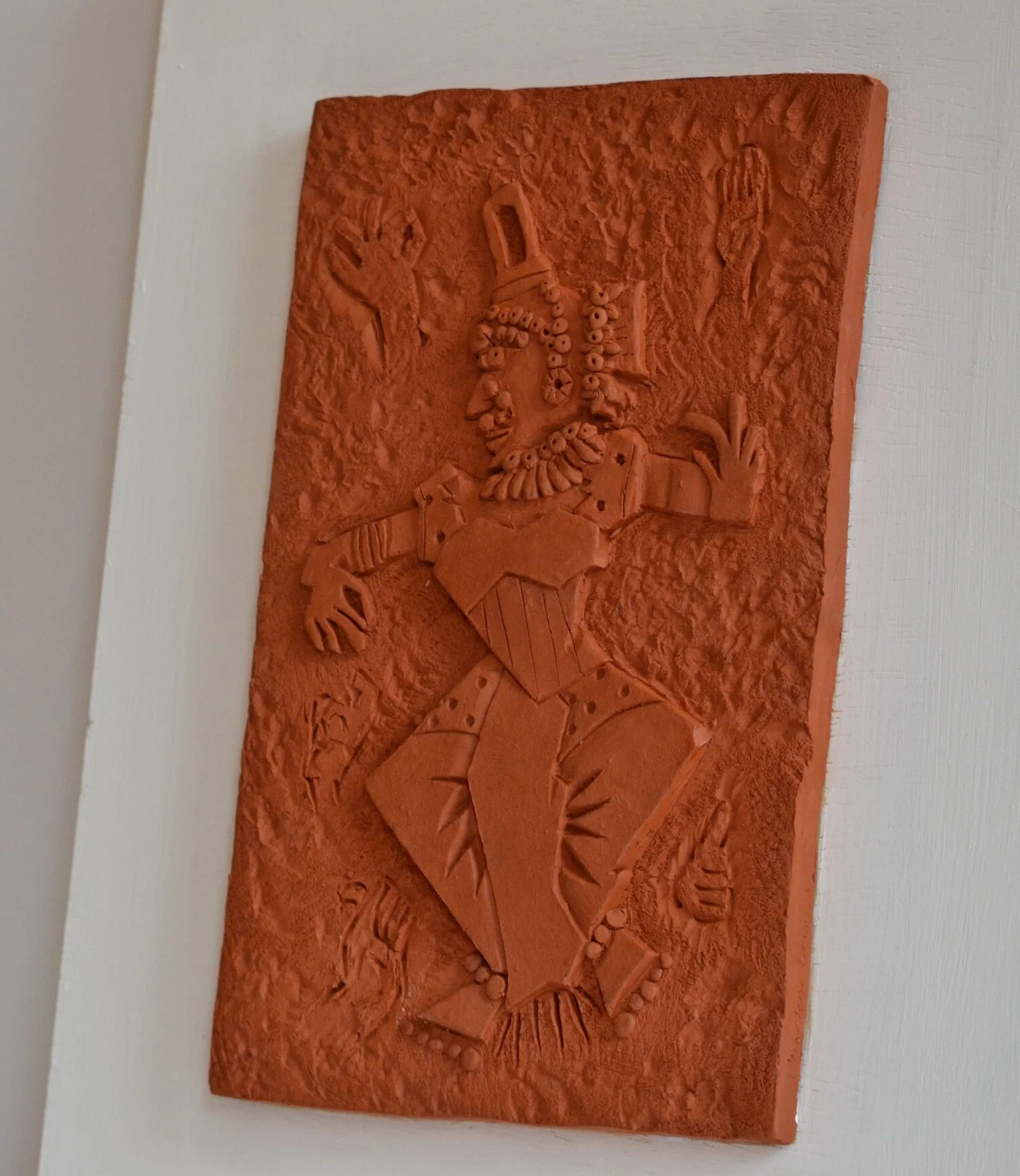 Dance Form5 (15”x11.5”, Terracotta)