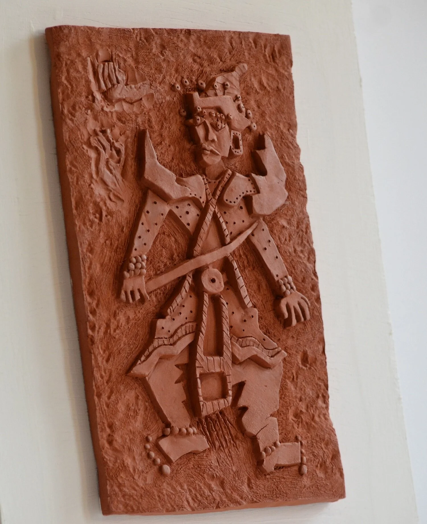 Dance Form4 (14.75”x11.25”, Terracotta)