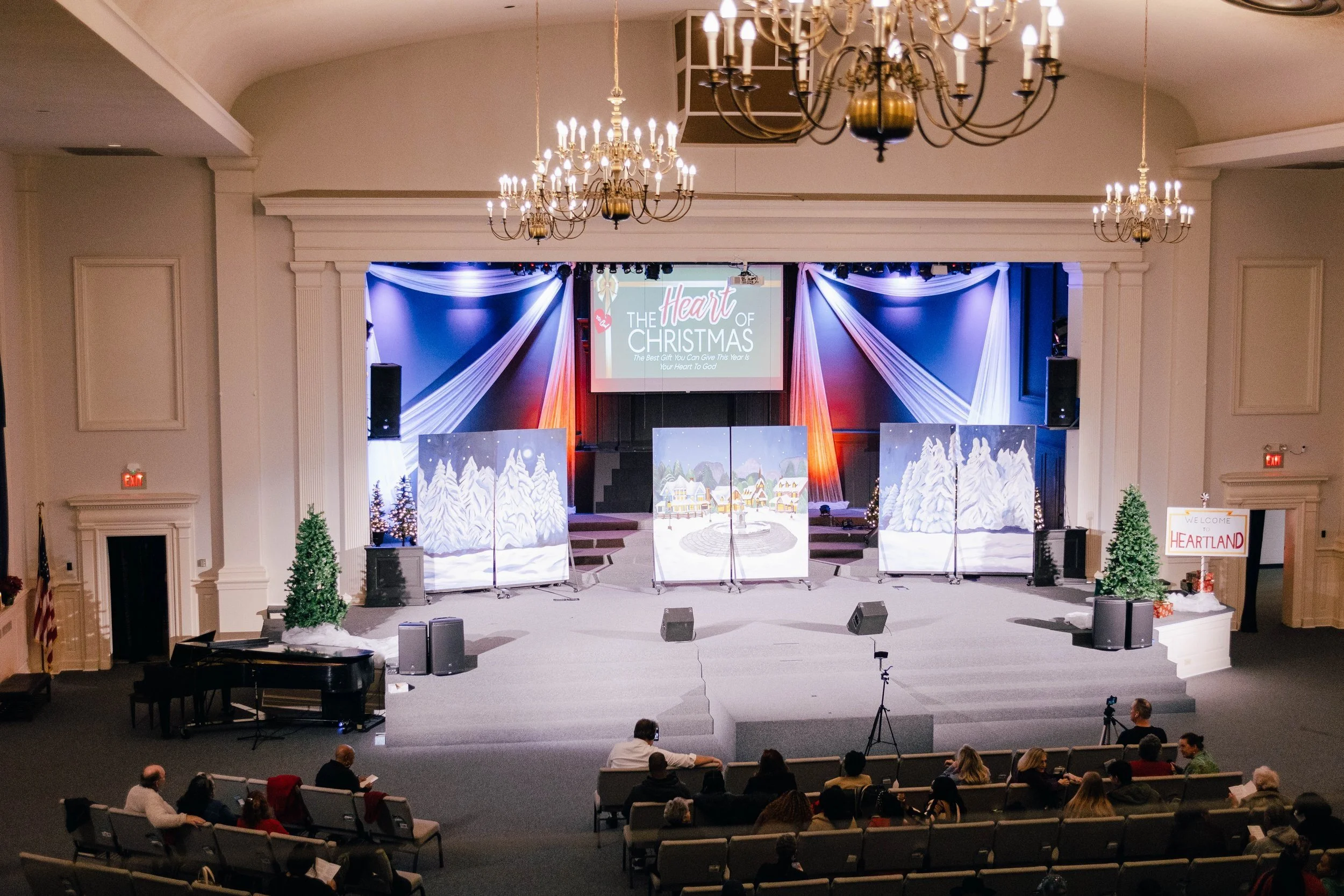 Stage Design created for a Christmas Play