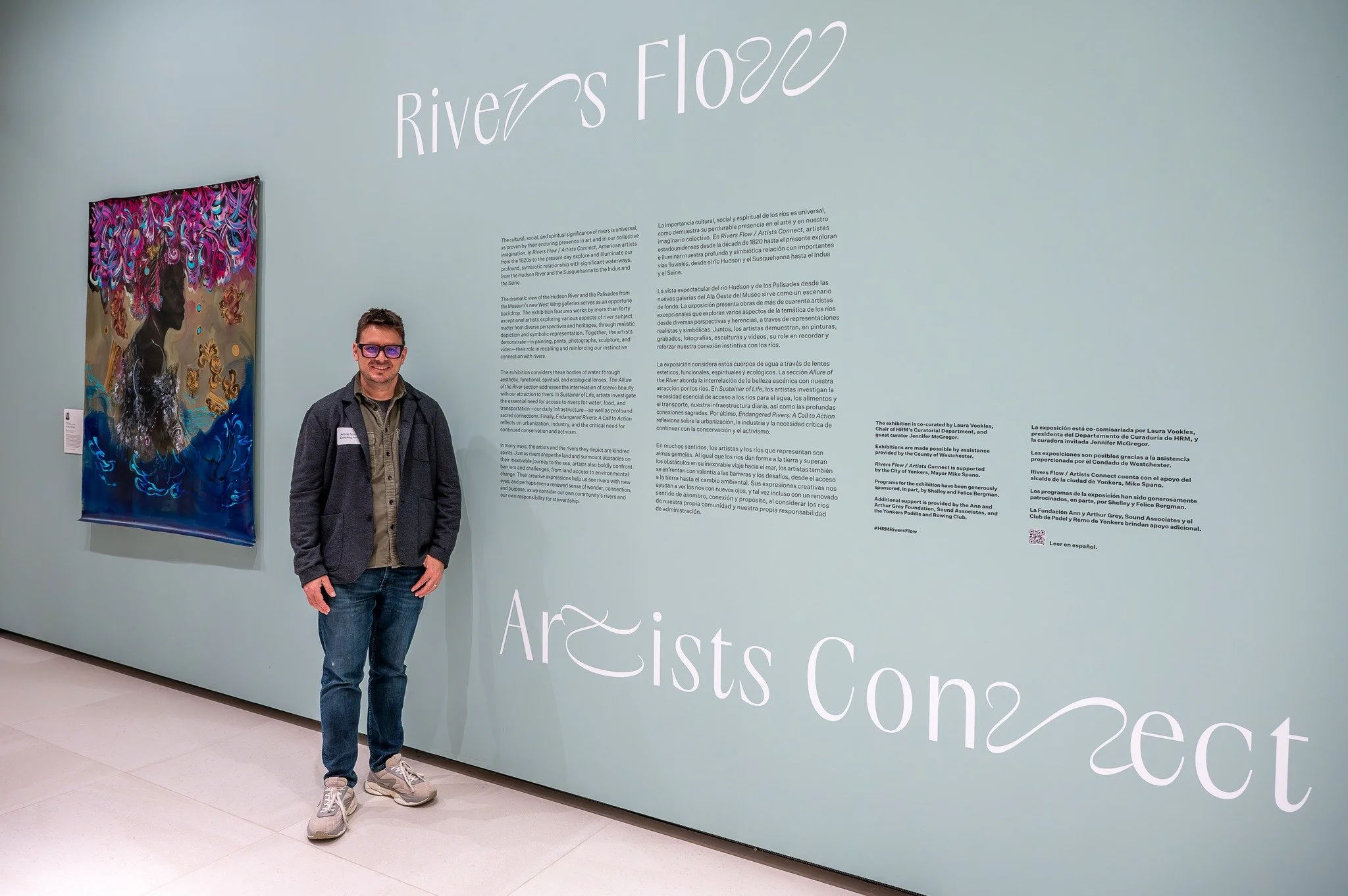  Hudson River Museum - “Rivers Flow, Artists Connect” Exhibit 