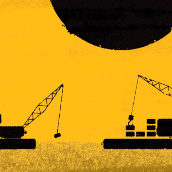  Pardons and bribes and redactions, oh my! Will Justice prevail?   For Brennan Center for Justice, illustration by Heads of State.       