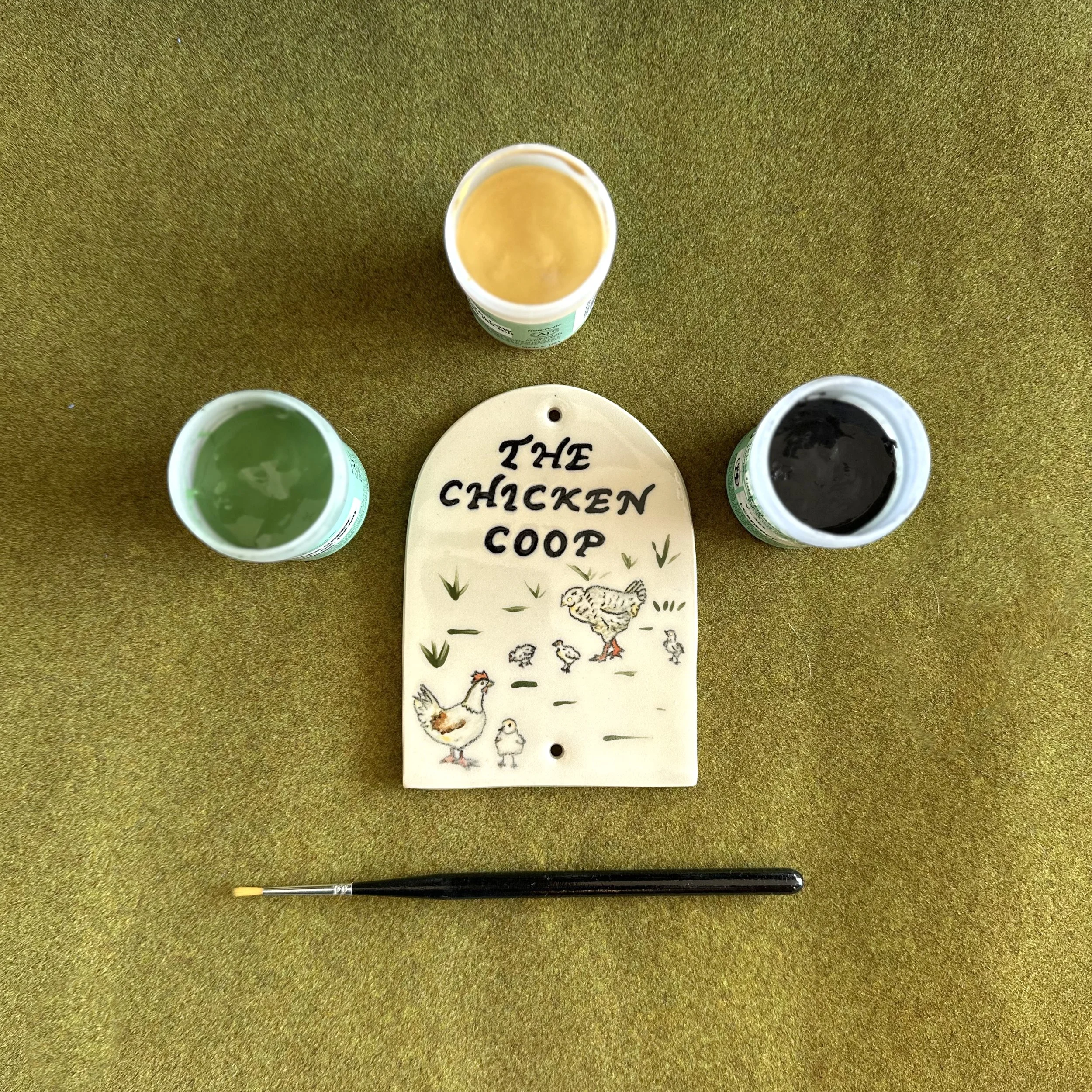 White Arch Sign - Paint-Your-Own