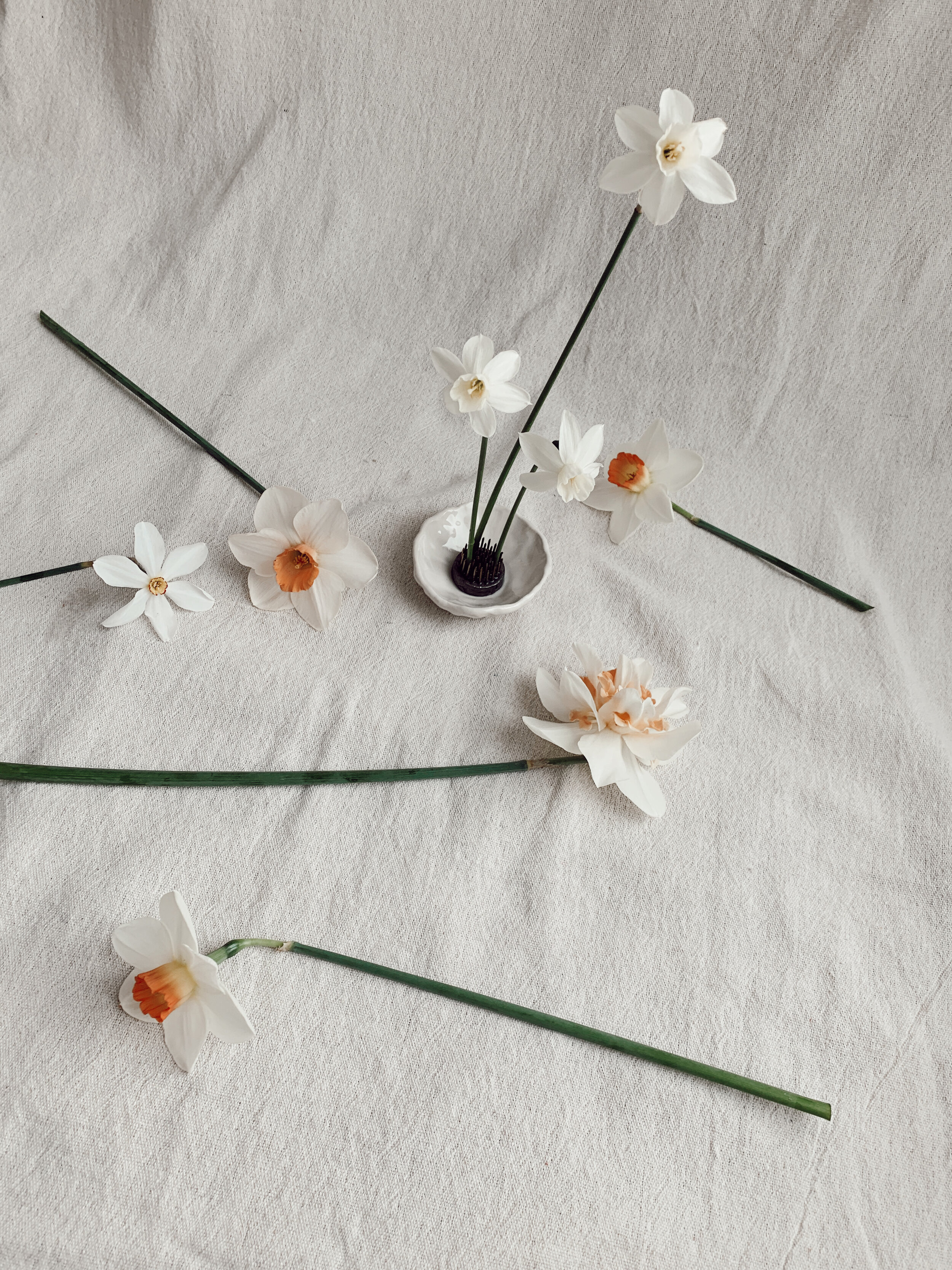 Tiny Floral Frog - Flower Arrangement Holder — Innerspacism