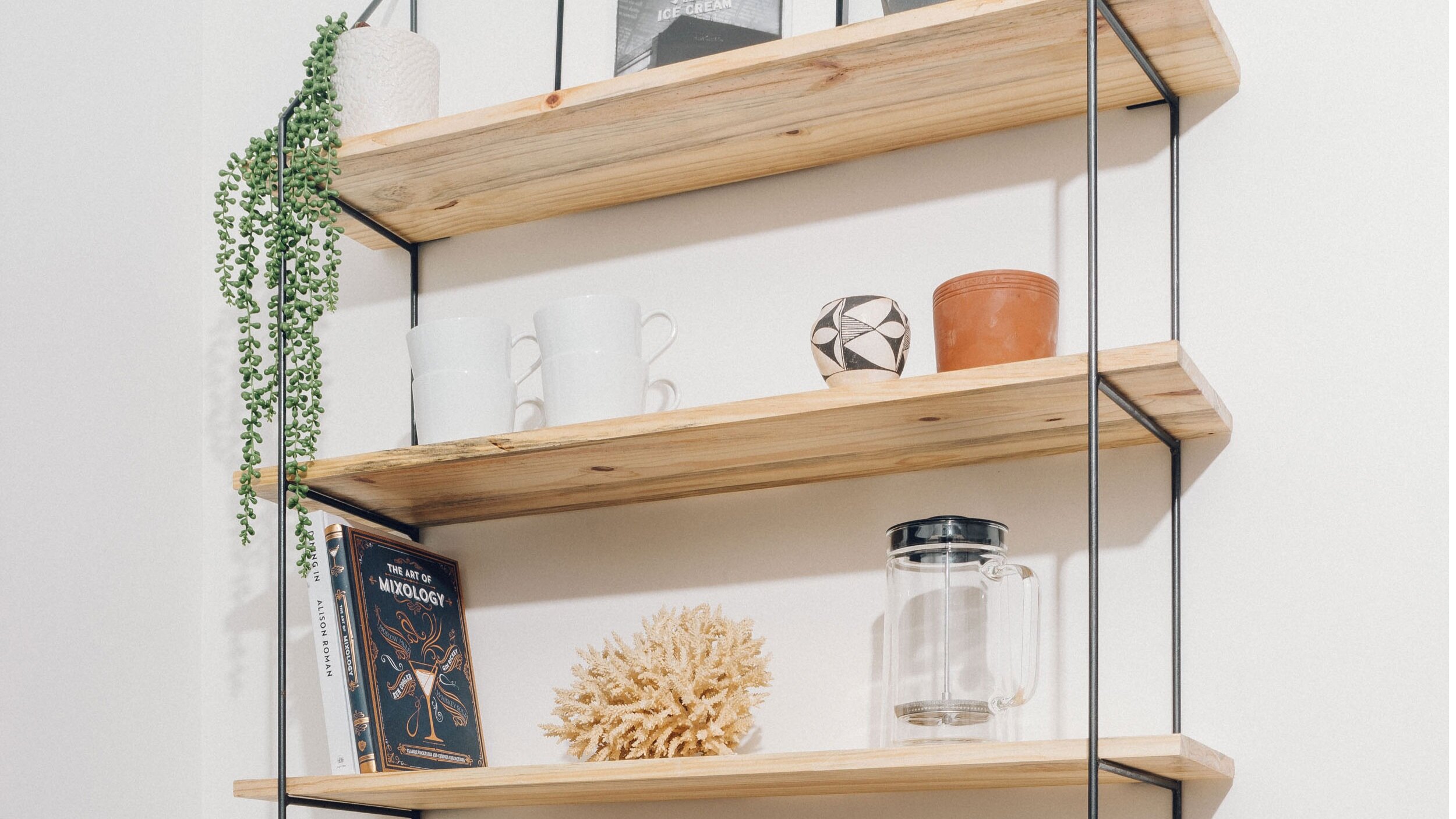 Handmade Welded Shelving