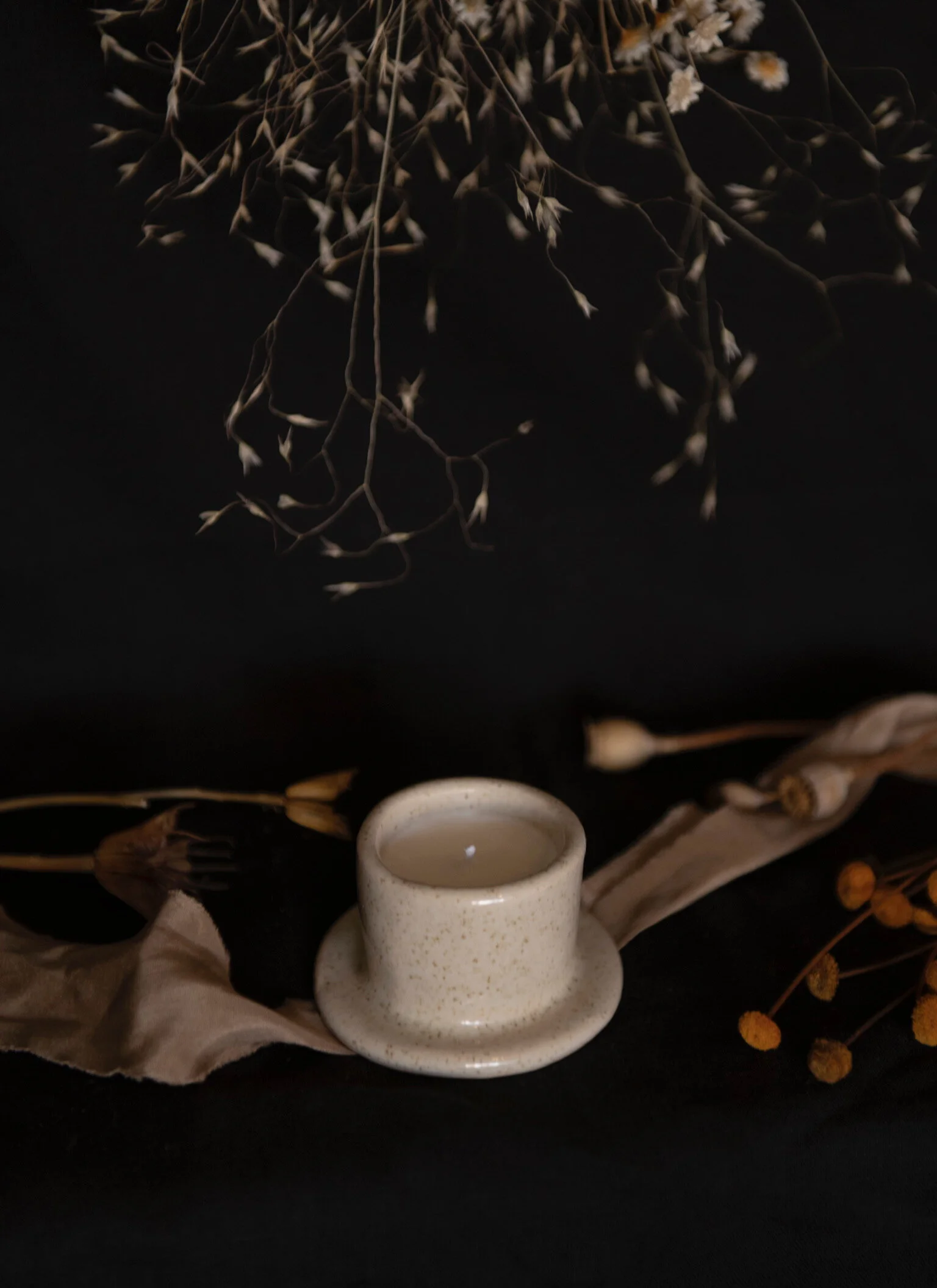 Ceramic Wild Fir Scented Candle