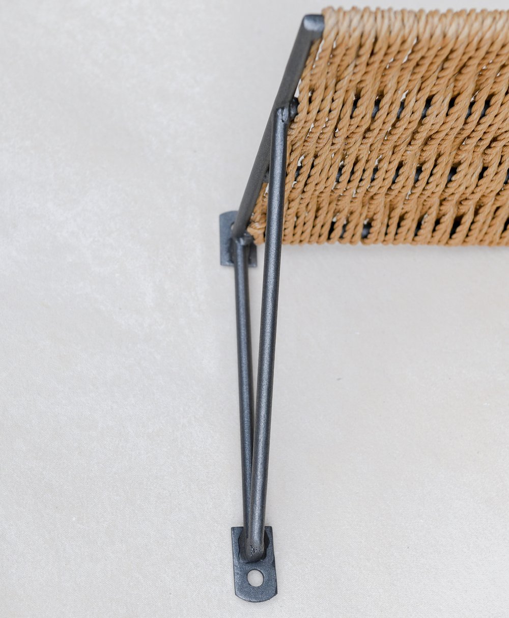 Hand-Woven Metal Shelf- Waterproof Rope — Innerspacism