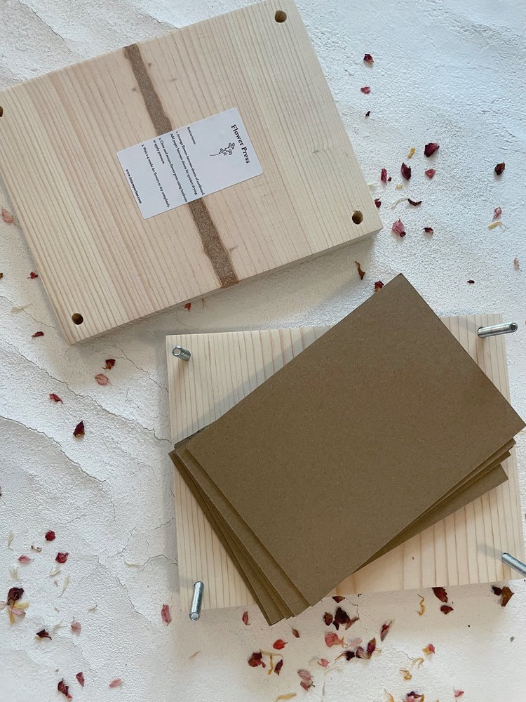Wooden Flower Press Kit – Oh Happy Fry